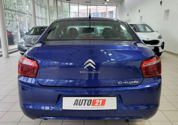Citroen C-Elysée cena 34900 przebieg: 88600, rok produkcji 2018 z Brzostek małe 211